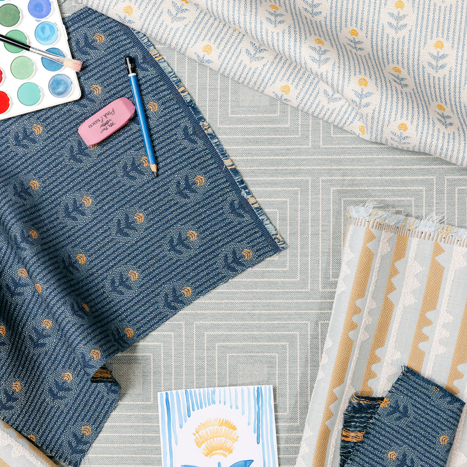 Taos Fabric | Marine Fog