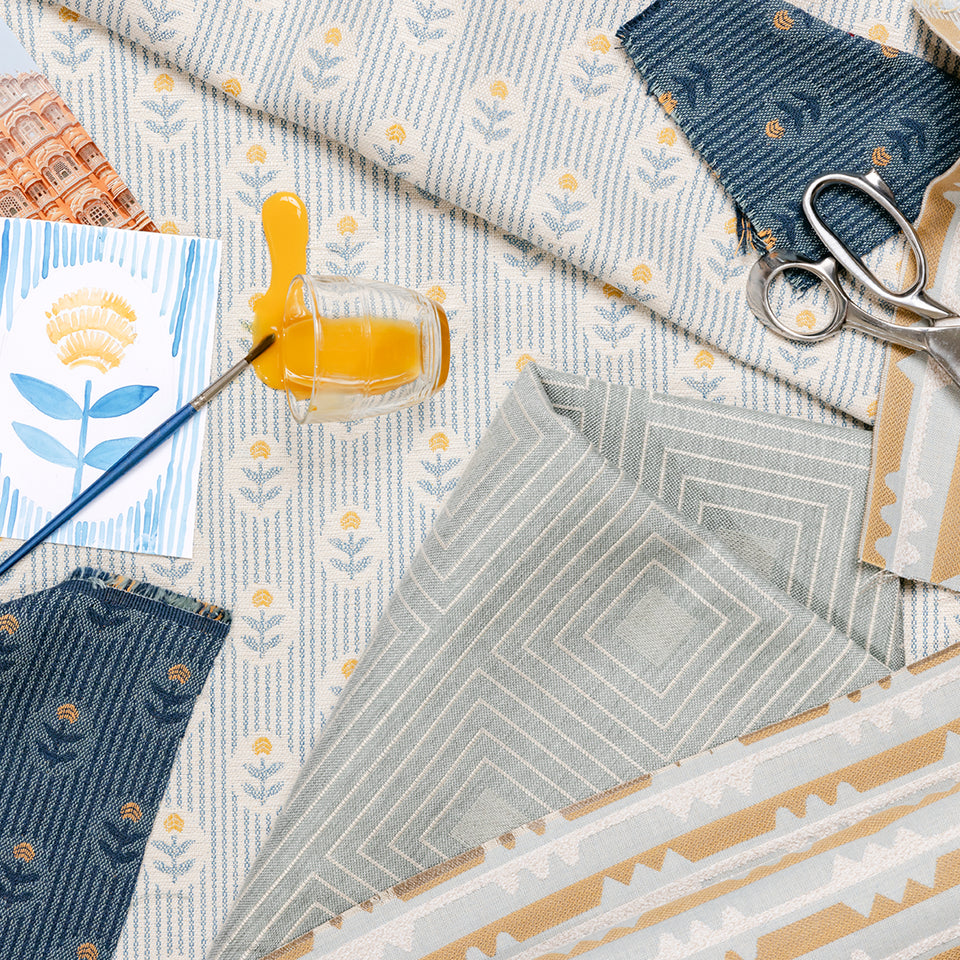 Taos Fabric | Marine Fog