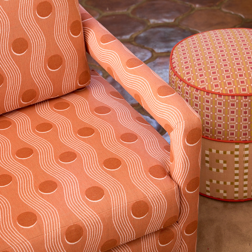 Juggle Fabric | Terra Cotta
