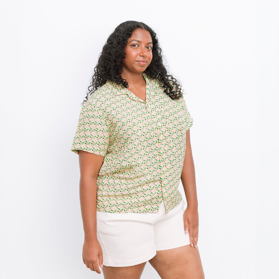 Sunday Shirt | Art Deco Floral