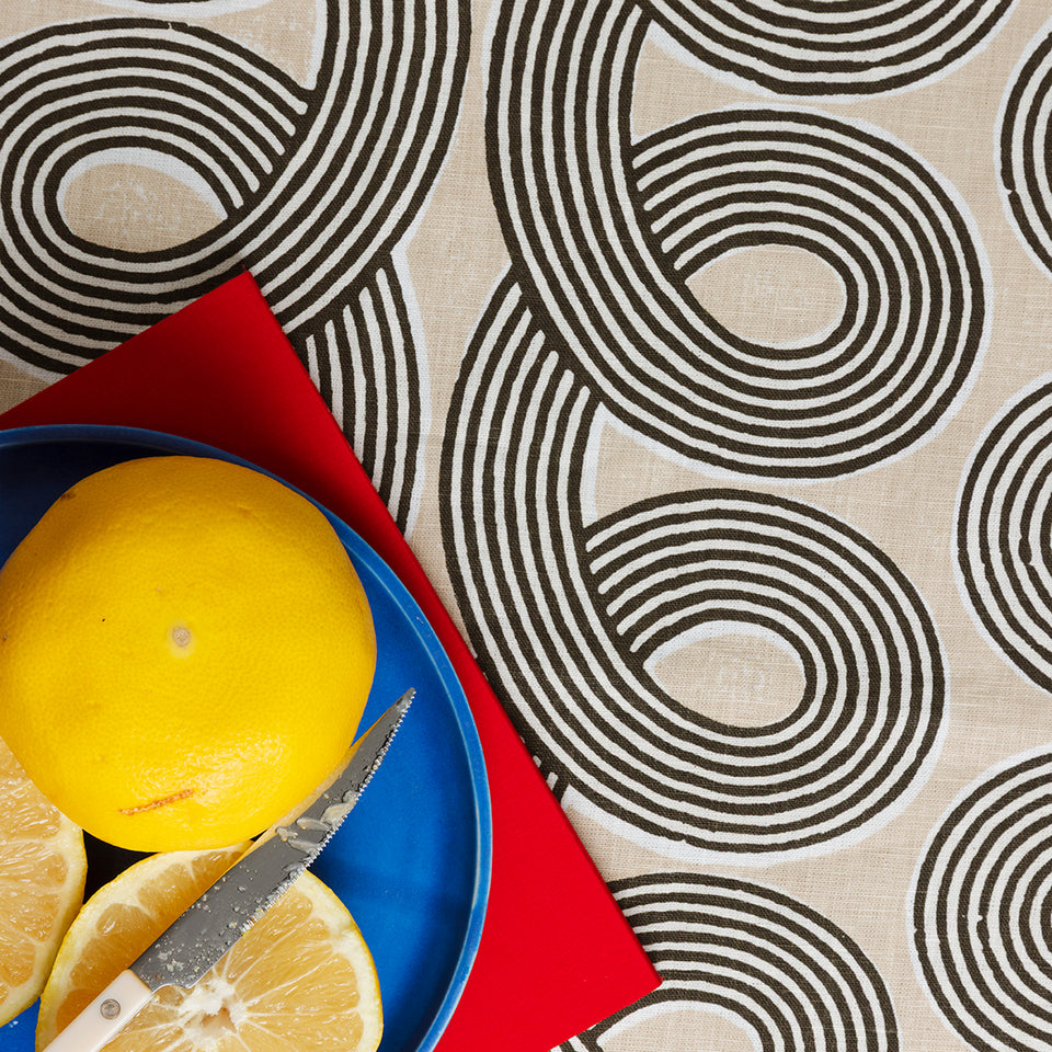 Loops Fabric | Licorice