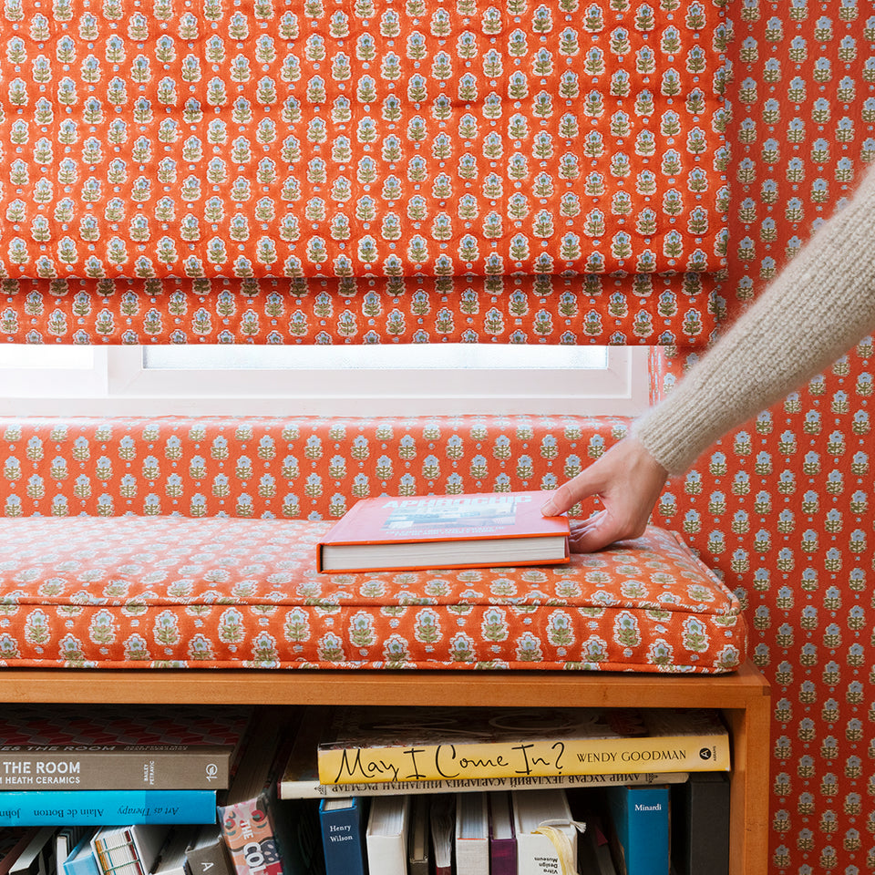 Periwinkle Fabric | Red Clay