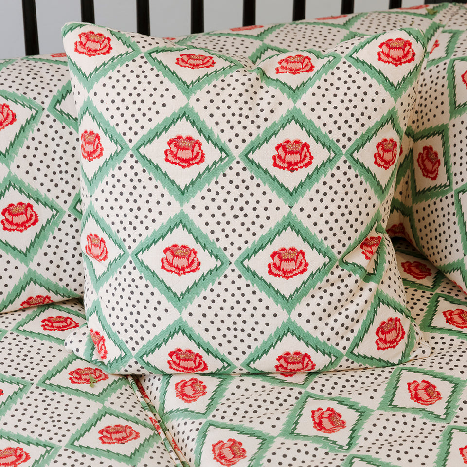 Peony Fabric | Cream