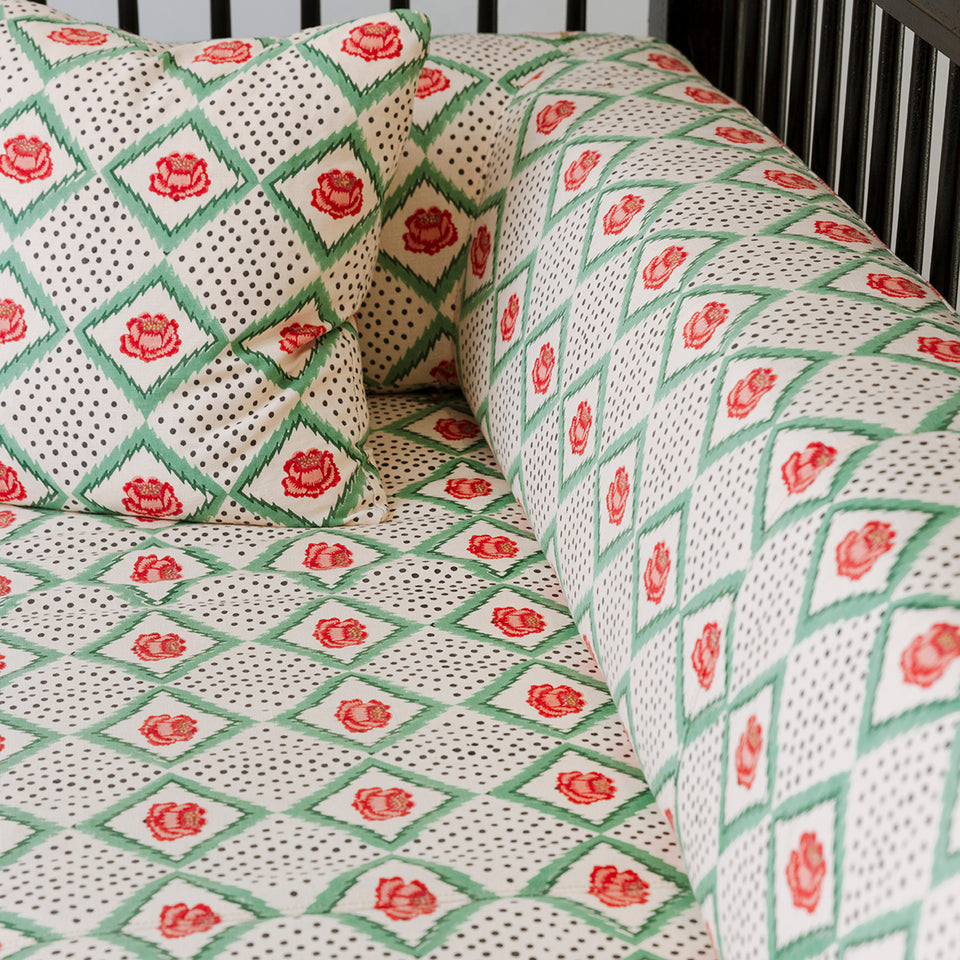 Peony Fabric | Cream