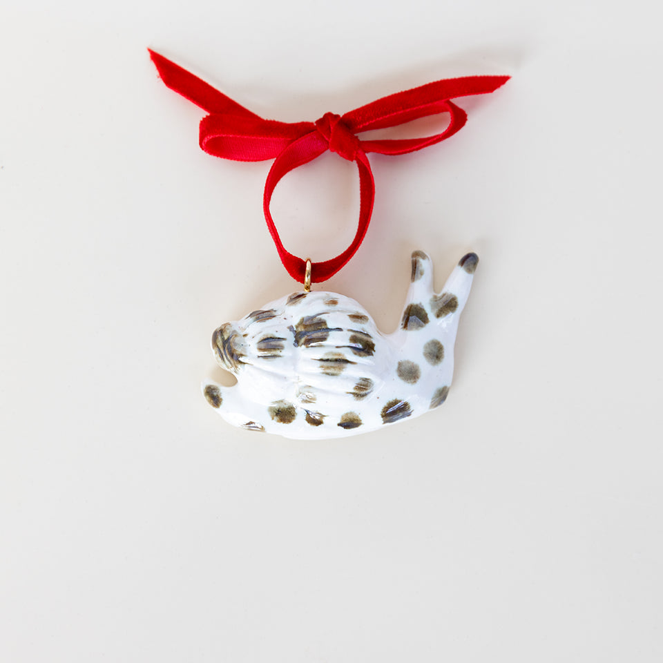 Snail Ornament Polka Dot