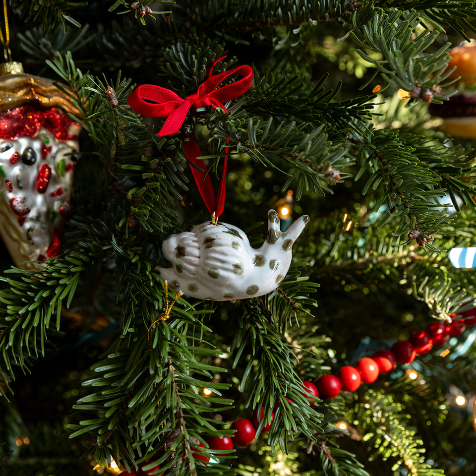 Snail Ornament Polka Dot