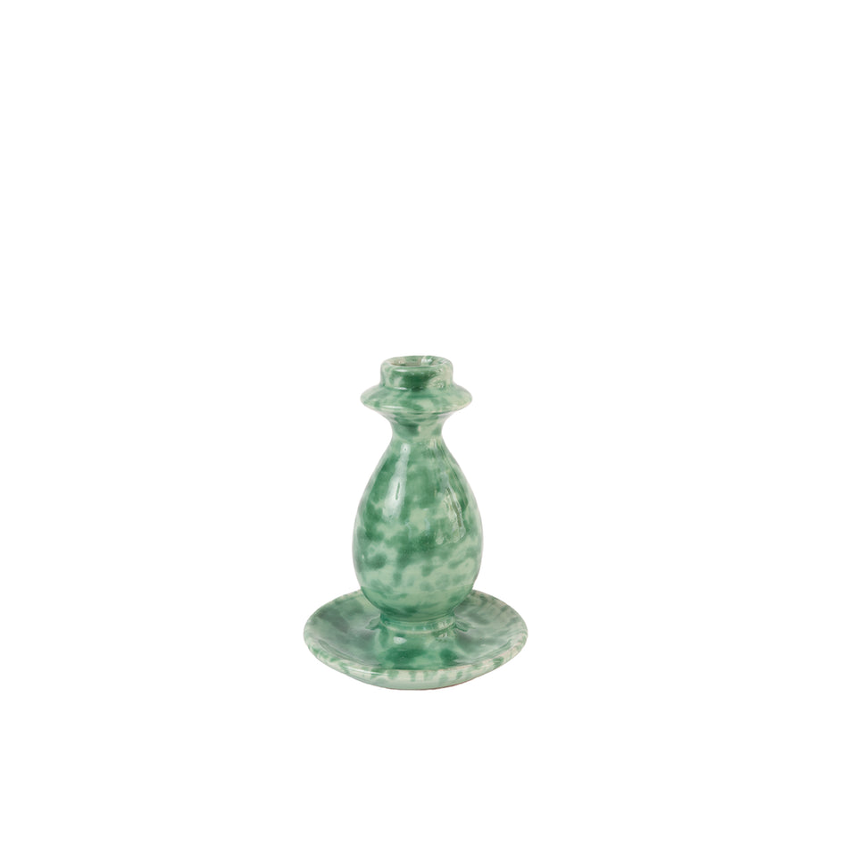 CNF Splatterware Candle Stick