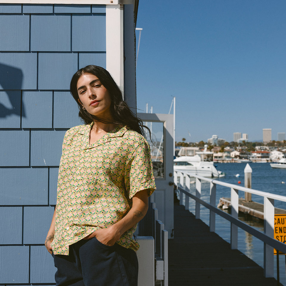 Sunday Shirt | Art Deco Floral