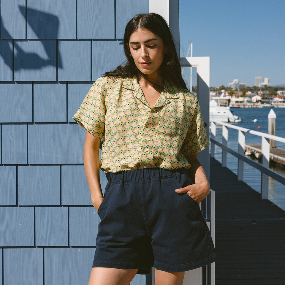 Sunday Shirt | Art Deco Floral