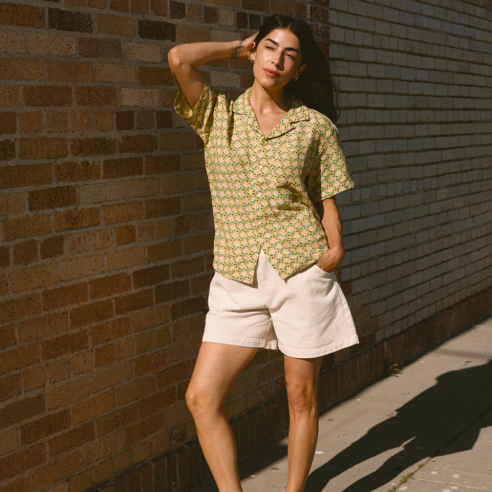 Sunday Shirt | Art Deco Floral