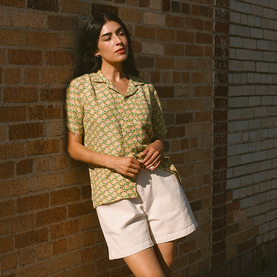 Sunday Shirt | Art Deco Floral