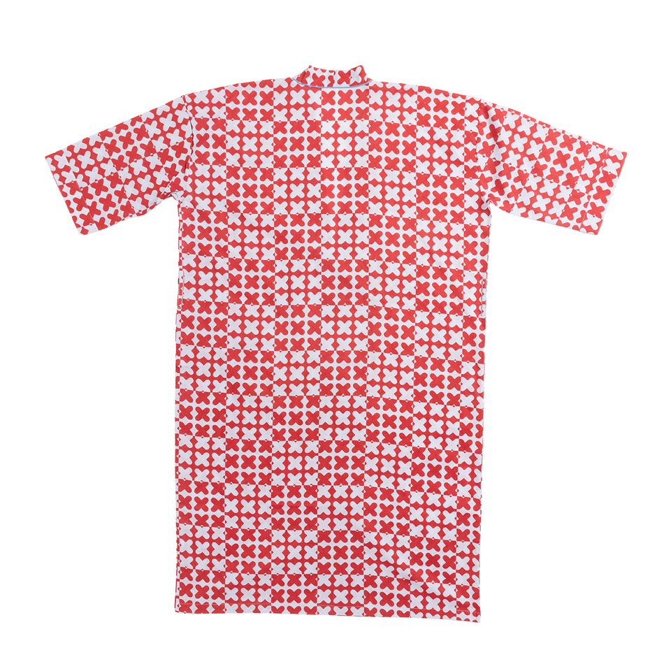 Cross-Hatch Robe