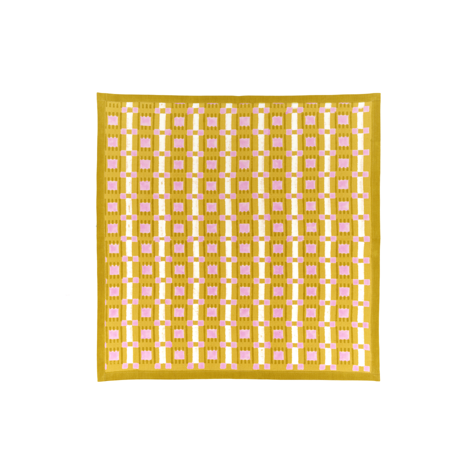 Desert Plaid Napkin