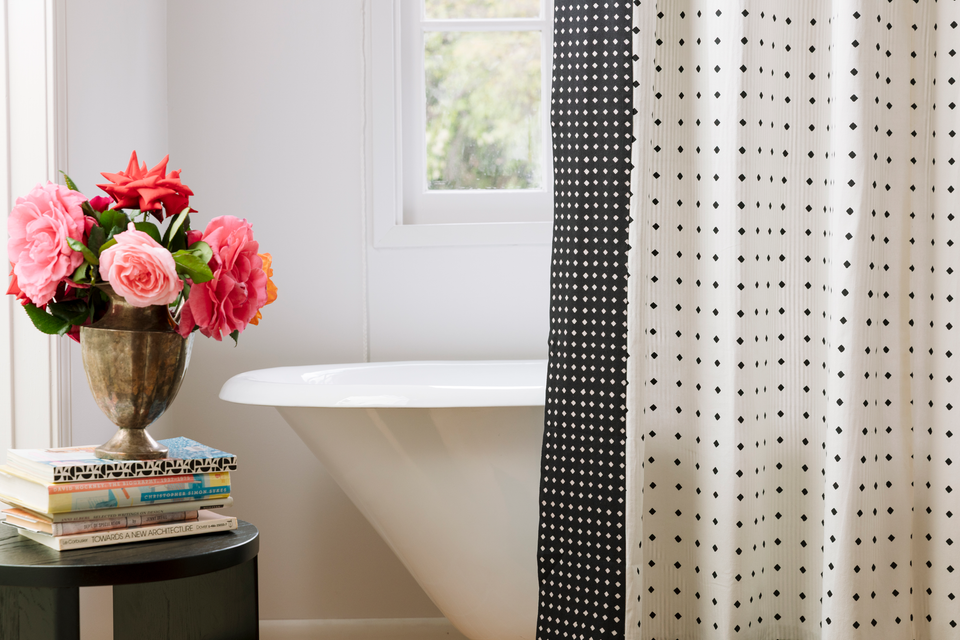 Diamond Shower Curtain