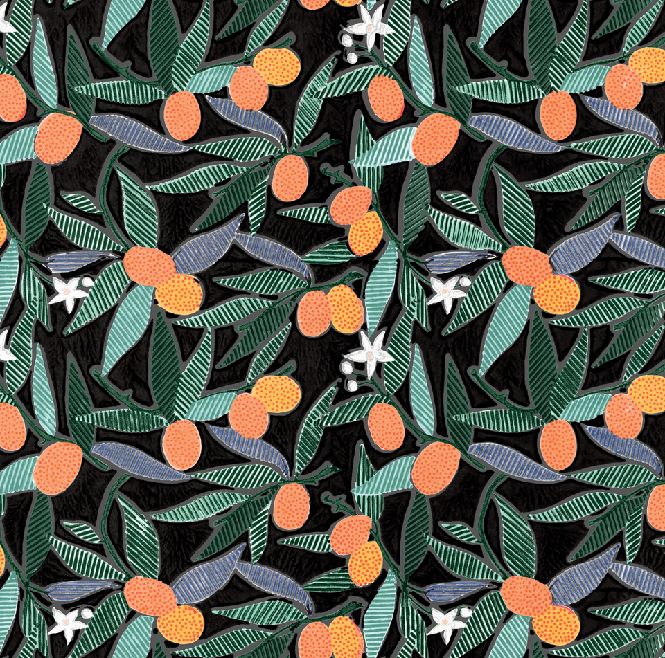 Kumquats Wallpaper | Tango - Small