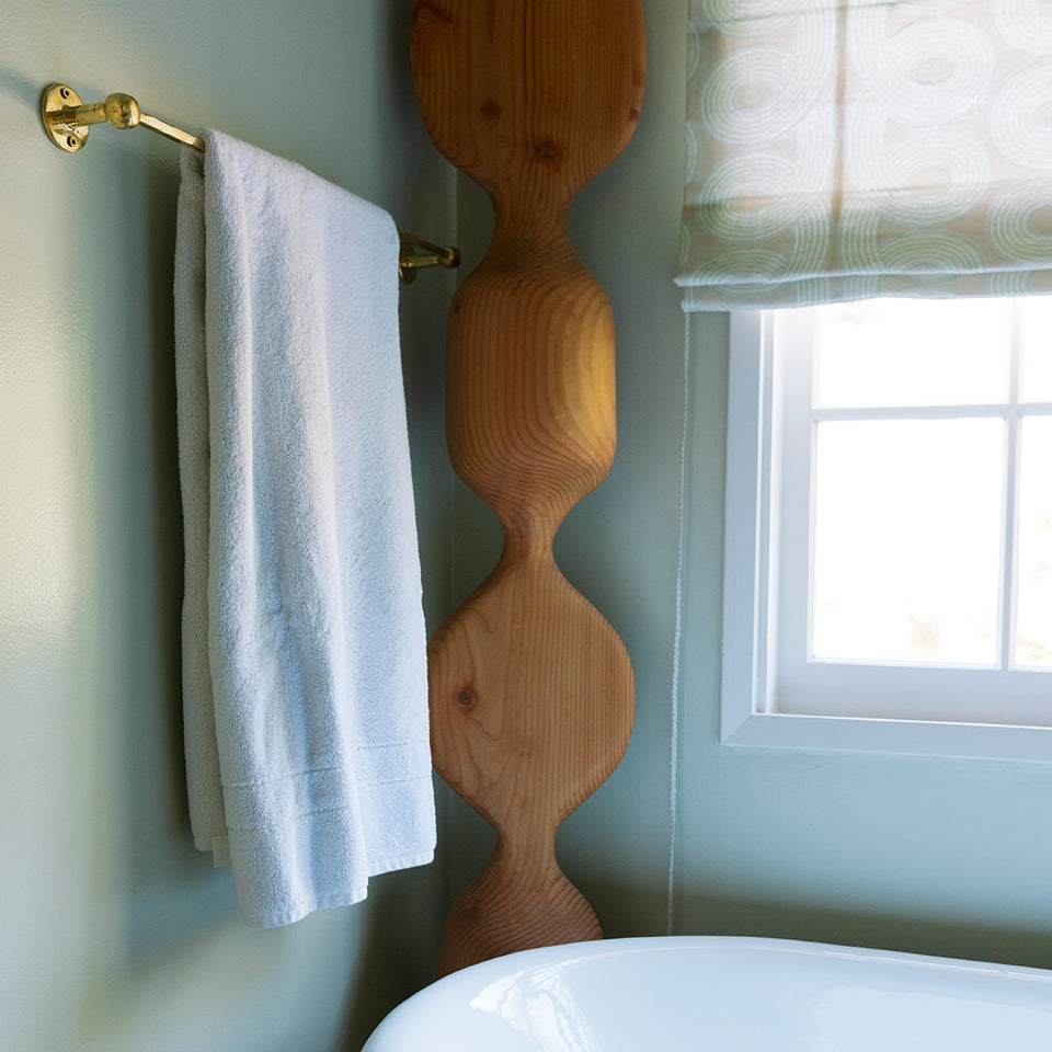 Long Block Towel Bar