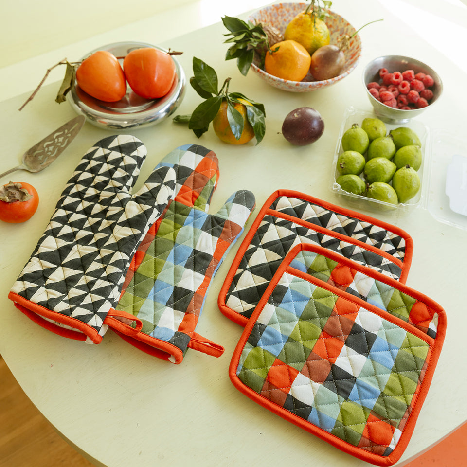 Flock Oven Mitt
