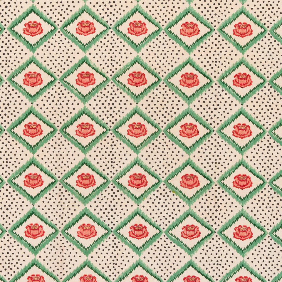Peony Fabric | Cream