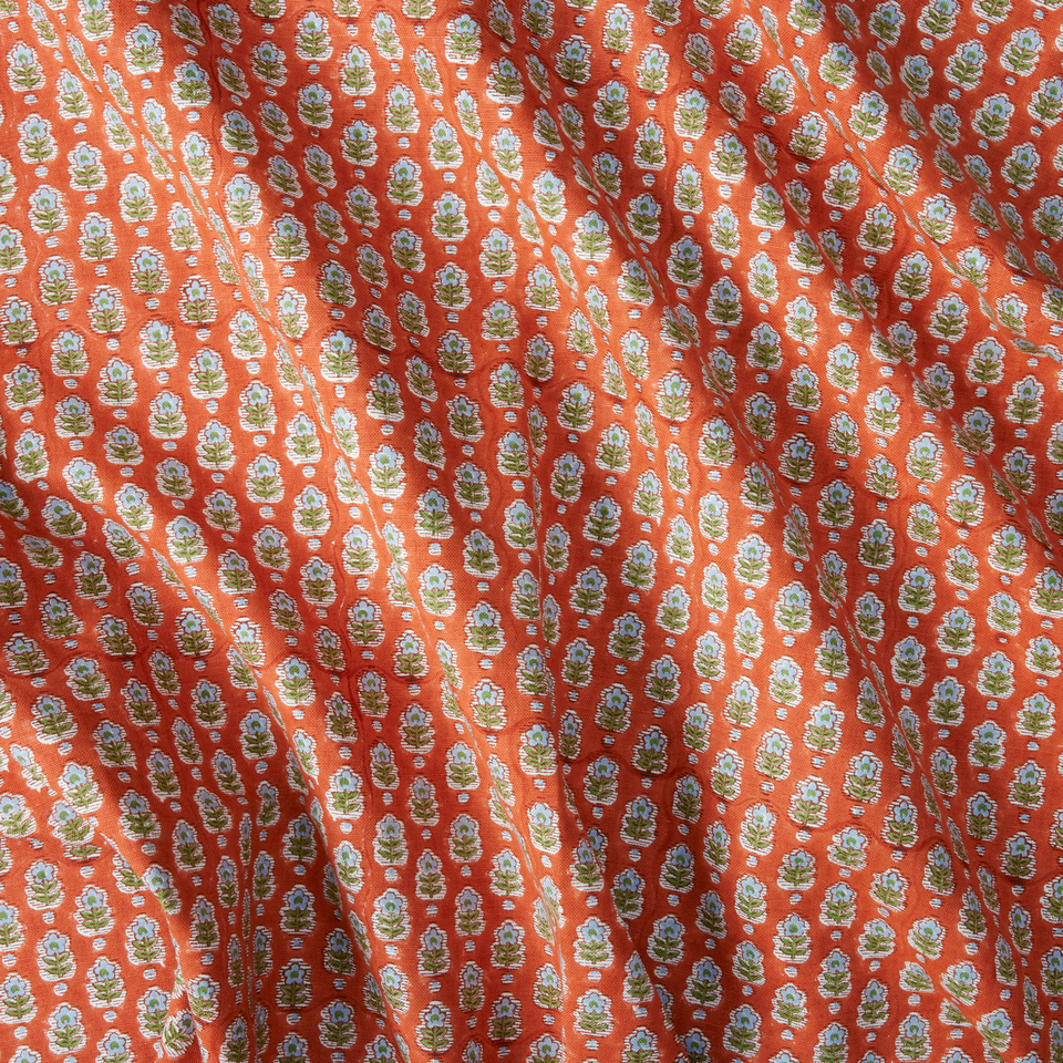 Periwinkle Fabric | Red Clay