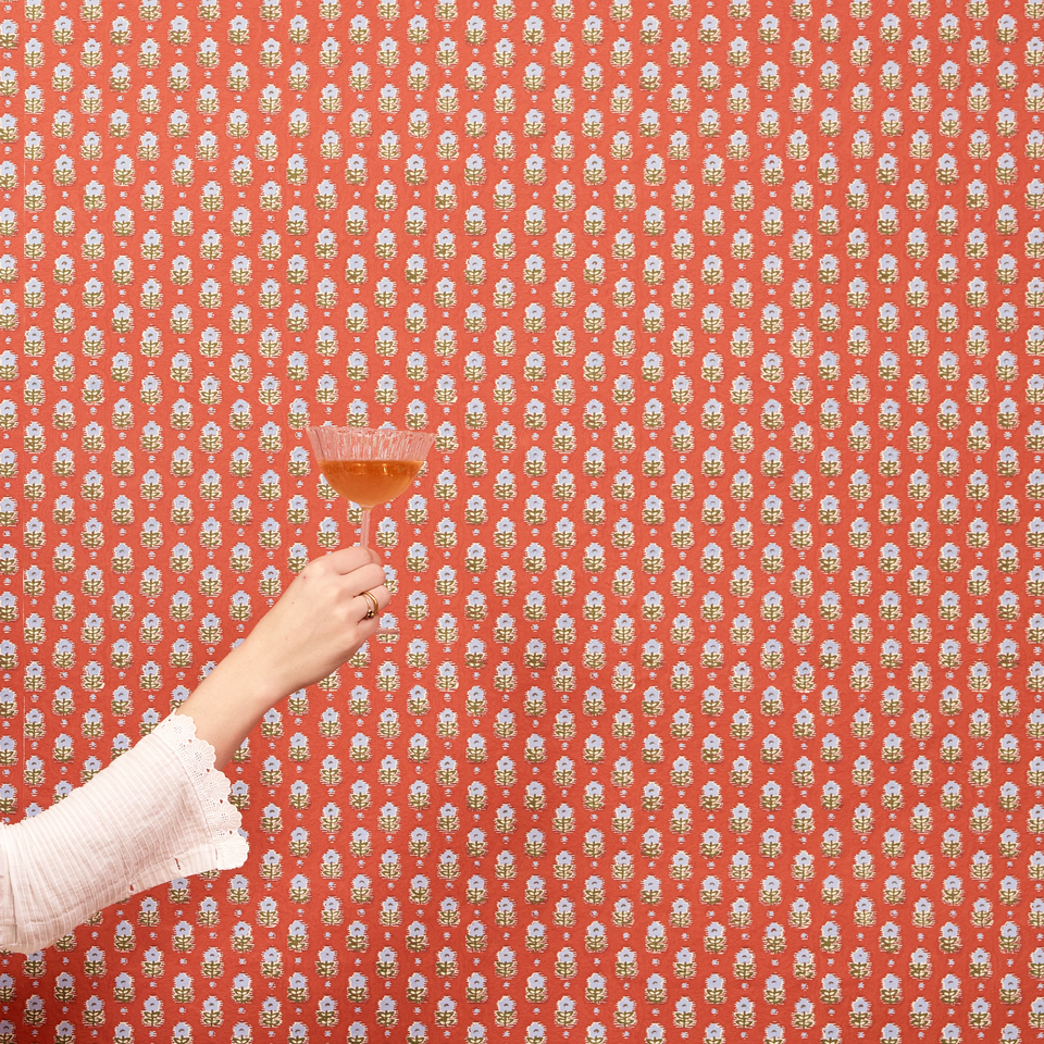 Periwinkle Wallpaper | Red Clay