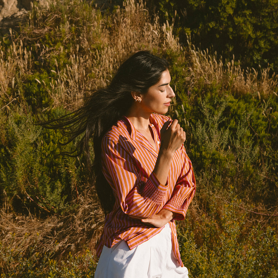 Alice Blouse | Peach