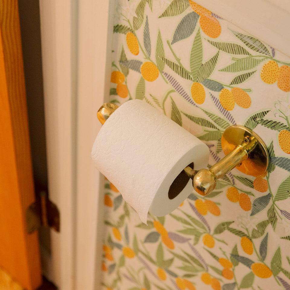 Block Toilet Paper Holder