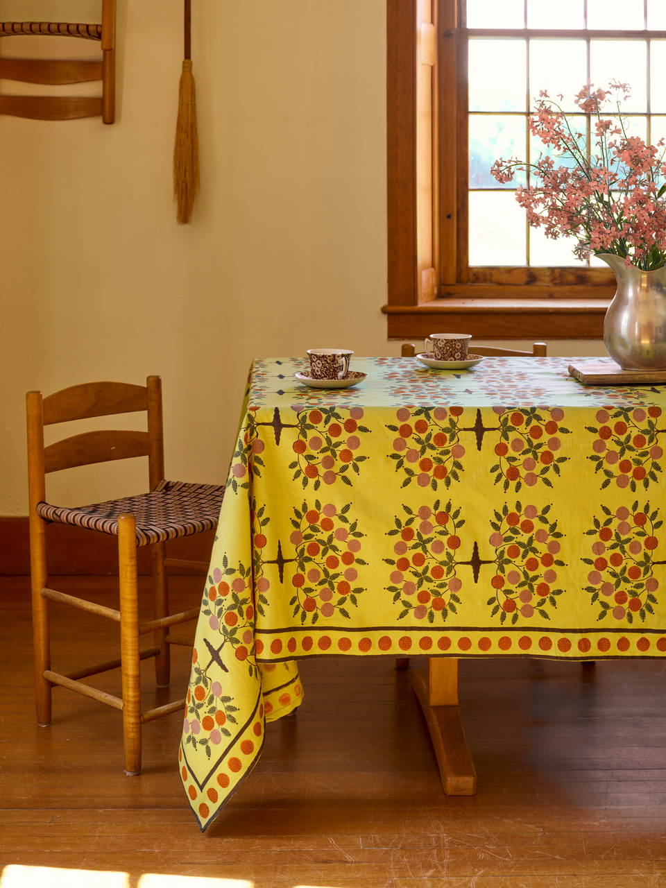 Tree of Life Tablecloth | Chartreuse