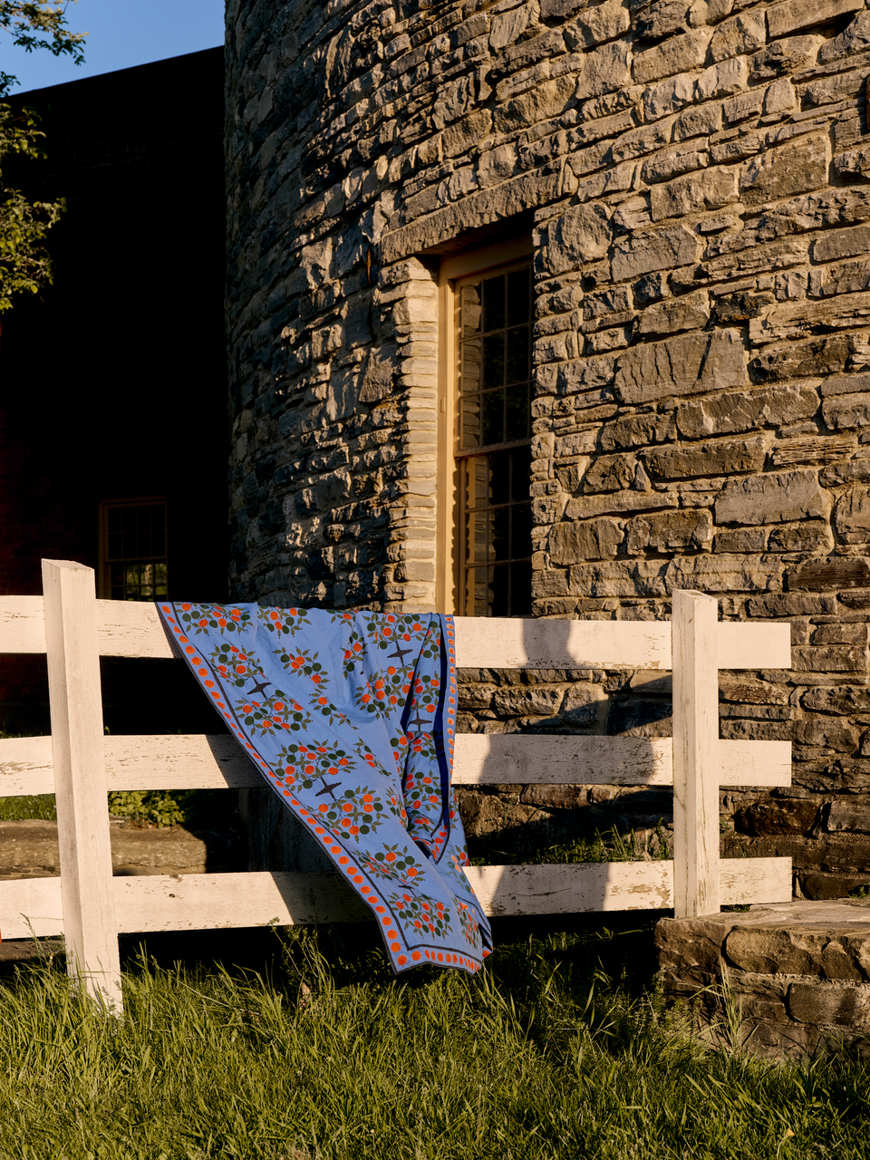 Tree of Life Tablecloth | Cobalt