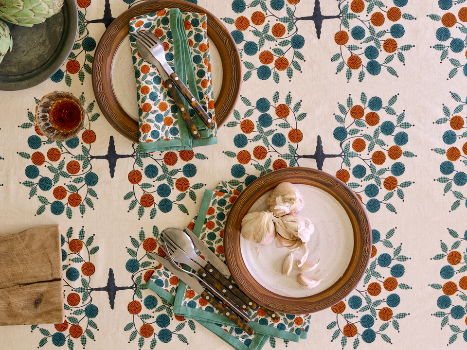 Tree of Life Tablecloth | Cream