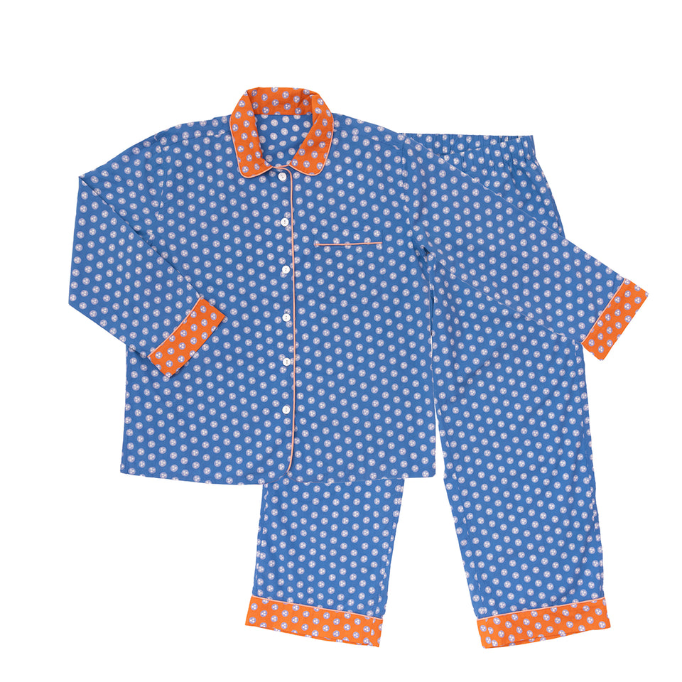 Triple Dot Pajama Set | Royal