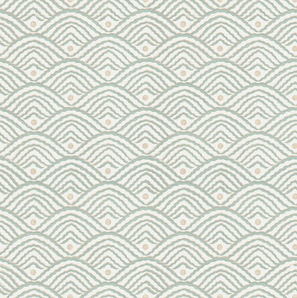 Valley Dot Wallpaper | Sage