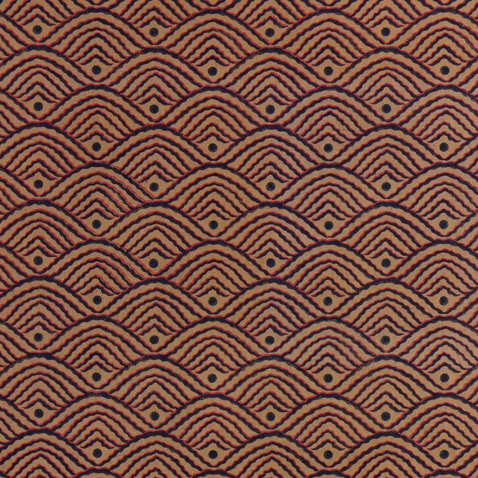 Valley Dot Fabric Swatch | Russet
