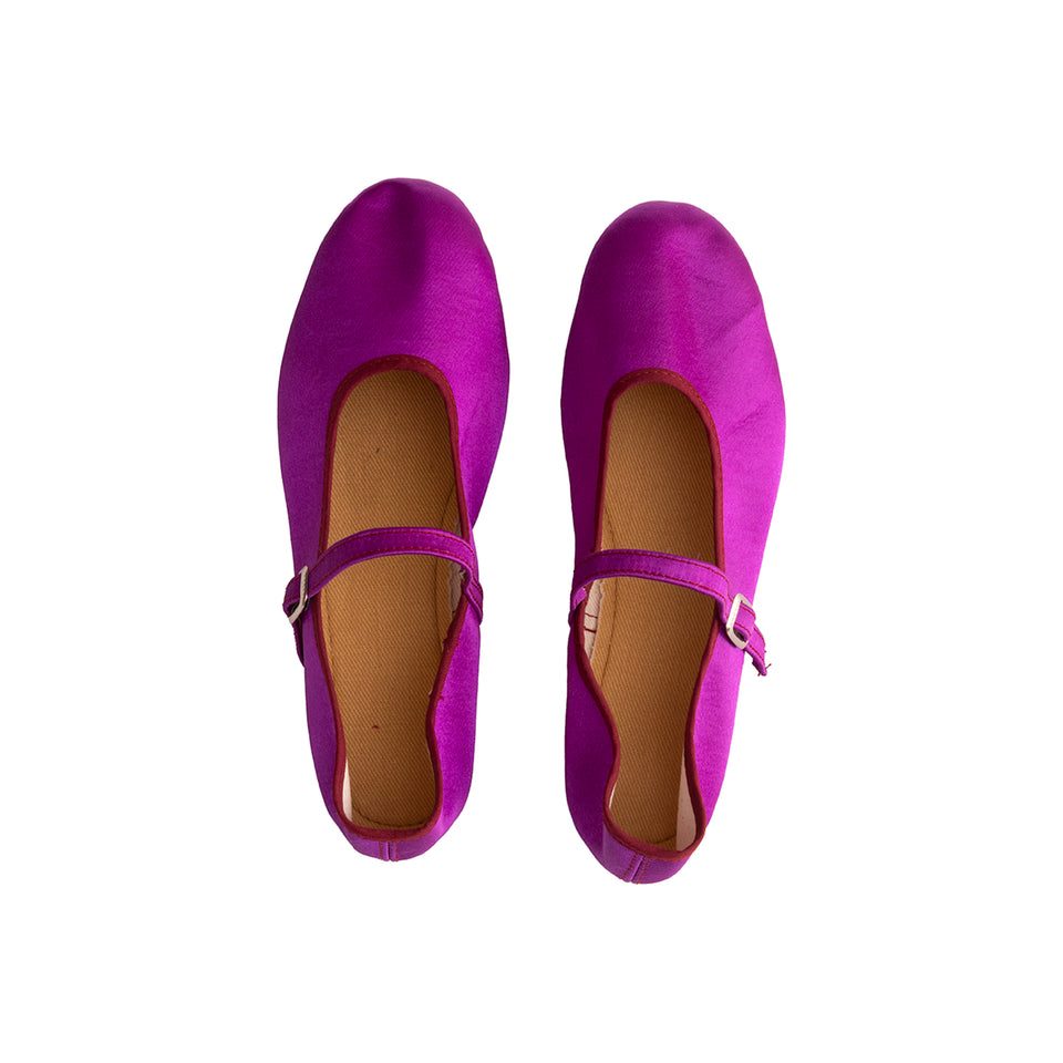 The Wax Apple Mary Jane Flats