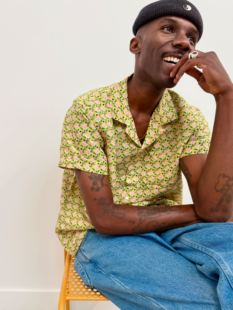 Sunday Shirt | Art Deco Floral