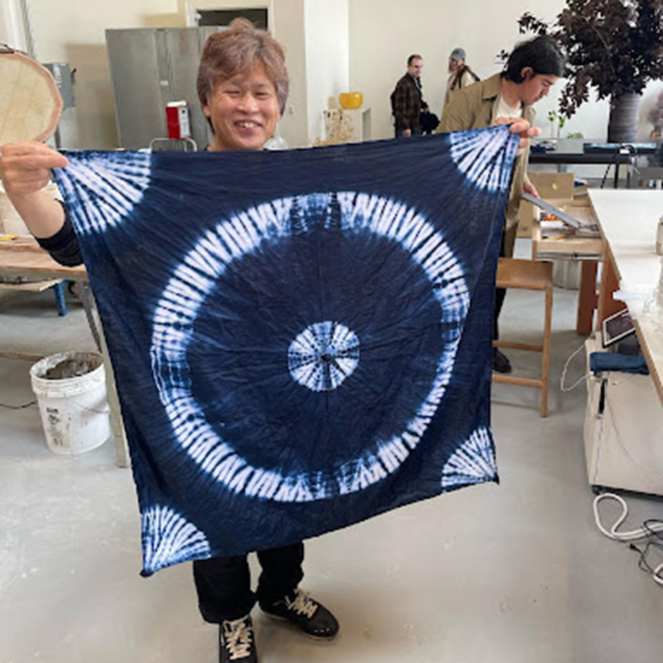 Shibori Indigo Dyeing Workshop: April 17