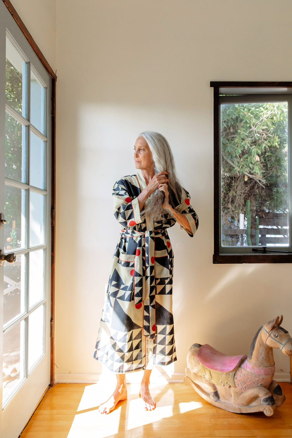 Flock Robe
